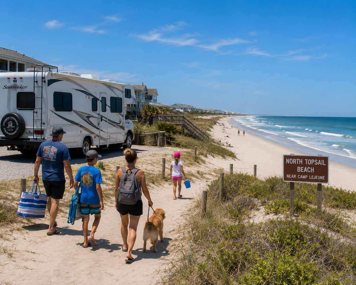 How RV Campers Can Explore Camp Lejeune Area Attractions