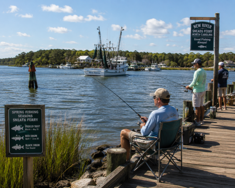 fishing seasons sneads ferry