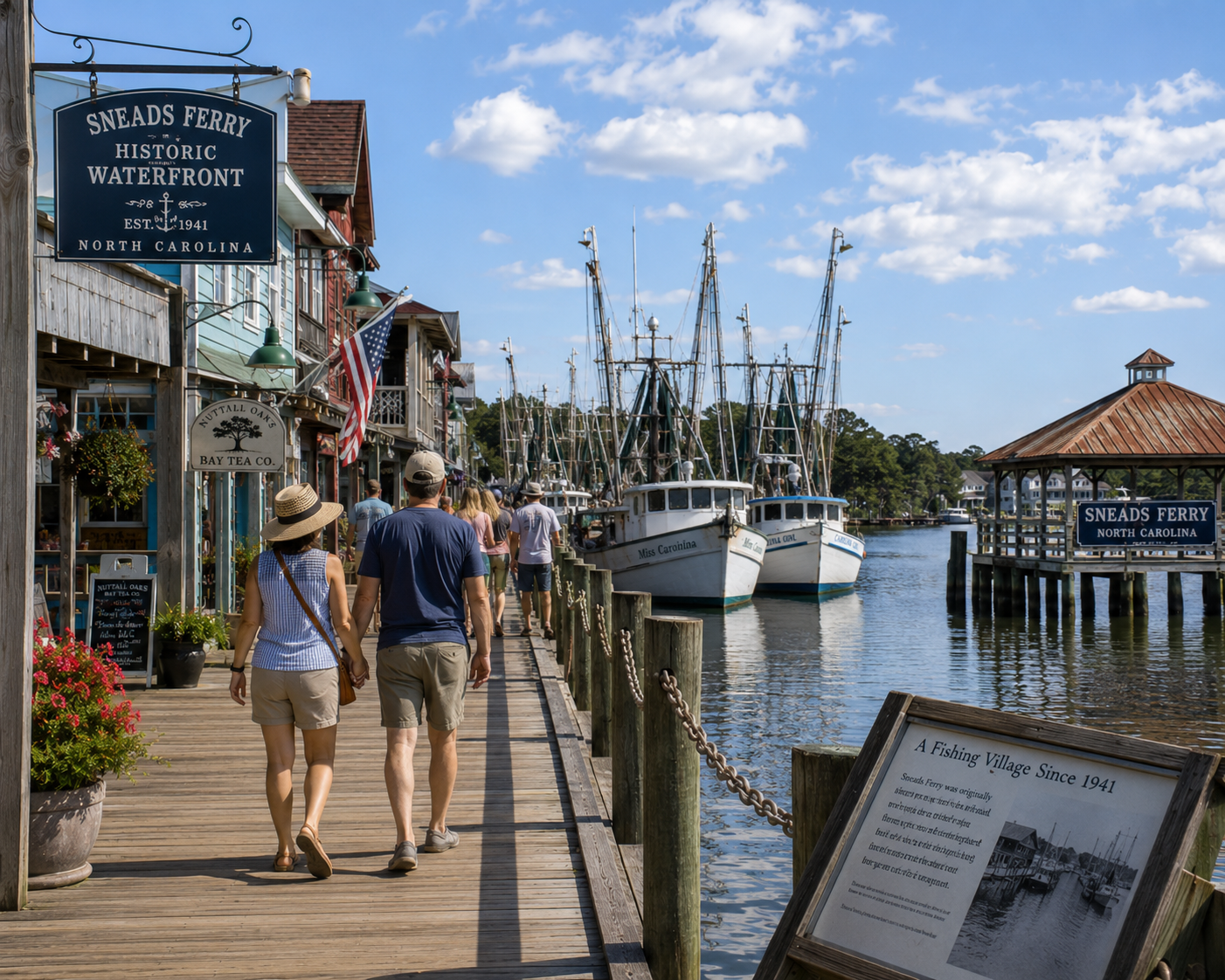 History of Sneads Ferry NC: From Fishing Village to Camping