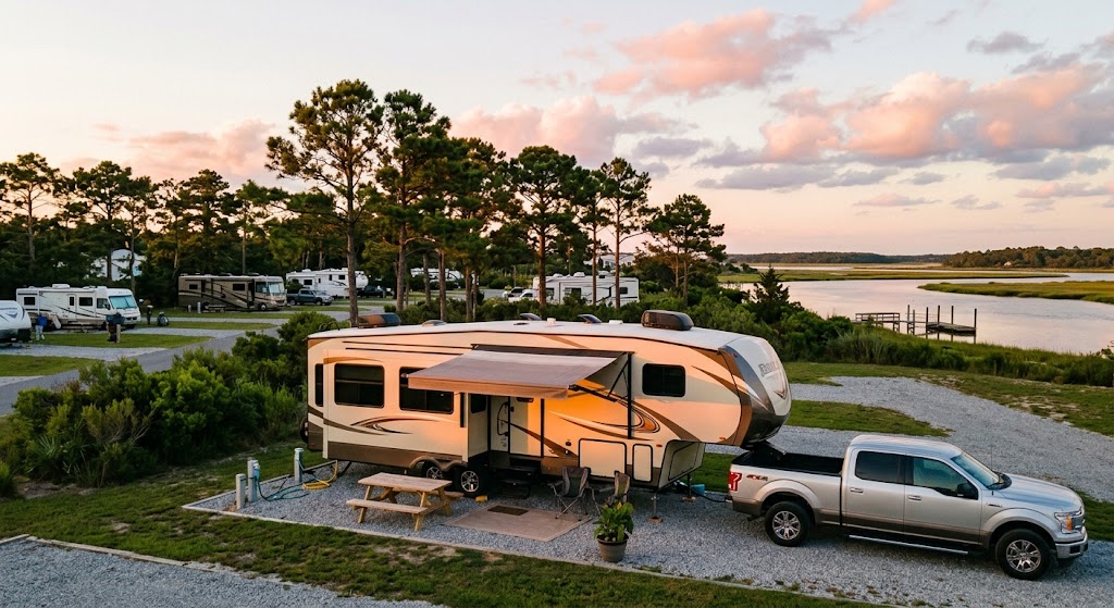RV parks near Camp Lejeune