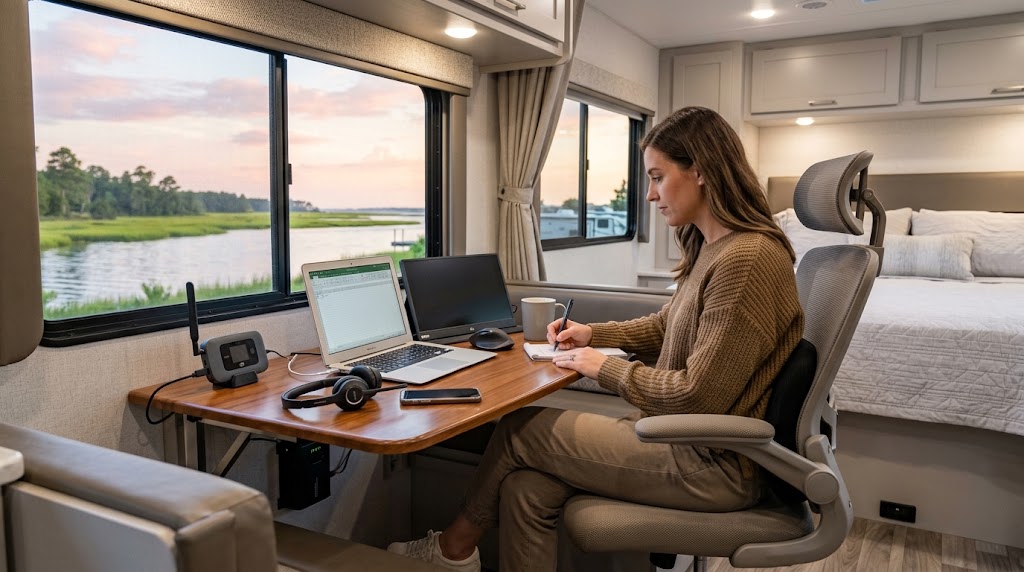 remote work RV lifestyle